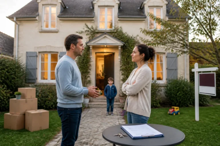 Peut-on donner sa part de maison en cas de divorce